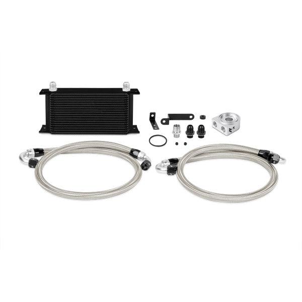 Mishimoto 08-14 WRX/STi Oil Cooler Kit - Black - MMOC-STI-08BK