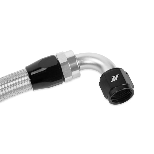 Mishimoto 08-14 WRX/STi Thermostatic Oil Cooler Kit - Black - MMOC-STI-08TBK for 2008-2014 Subaru Impreza - alternate view