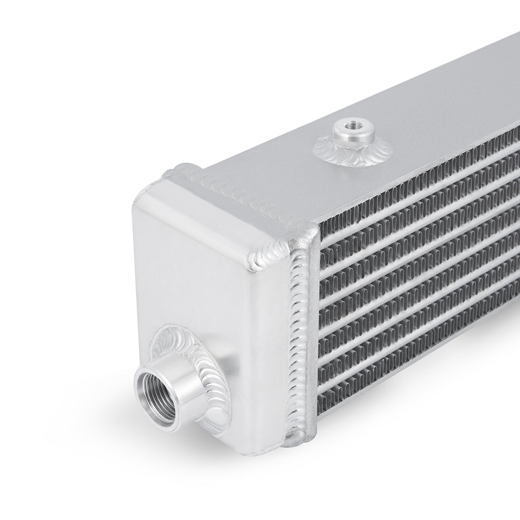 Mishimoto Universal Tube and Fin Cross Flow Performance Oil Cooler - MMOC-TF589-N by Mishimoto - installed view