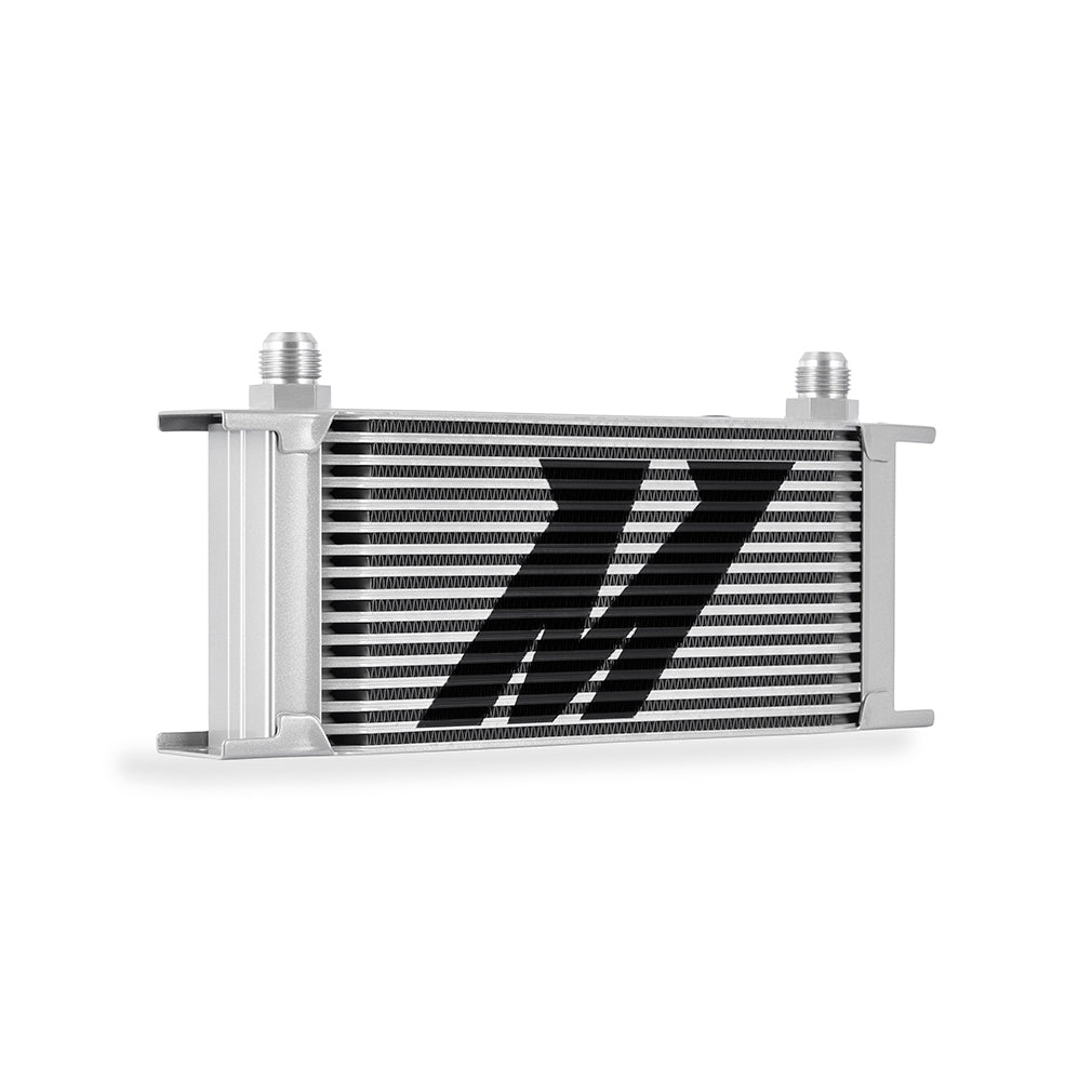 Mishimoto Universal Oil Cooler Kit 16-Row Silver - MMOC-U16SL by Mishimoto - installed view