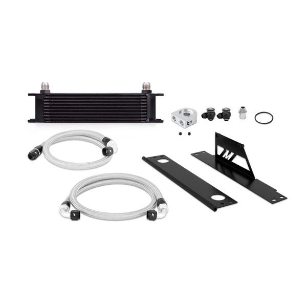 Mishimoto 01-05 Subaru WRX/STi Oil Cooler Kit - MMOC-WRX-01 for 2015-2021 Subaru WRX STI - detail view