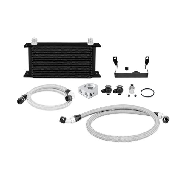 Mishimoto 06-07 Subaru WRX/06-07 WRX STi Oil Cooler Kit - Black - MMOC-WRX-06BK