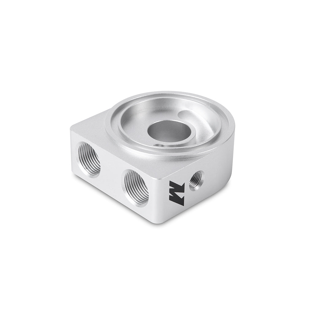 Mishimoto FR-S/BR-Z/GT86 Non-Thermostatic Plate and Adapter Silver - MMOCA-BRZ-13 for 2013-2025 Subaru BRZ - installed view