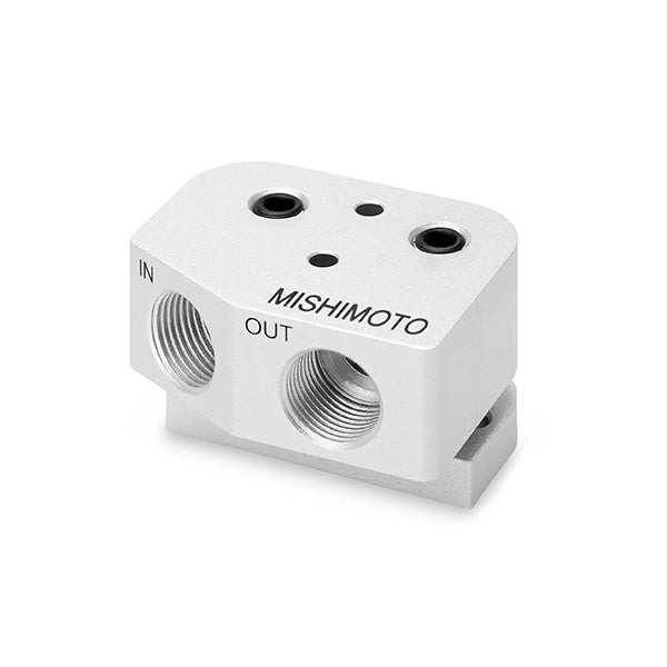 Mishimoto 04-06 Pontiac GTO LS1/LS2 Front-Sump Oil Cooler Adapter - MMOCA-GTO for 2004-2006 Pontiac GTO - detail view