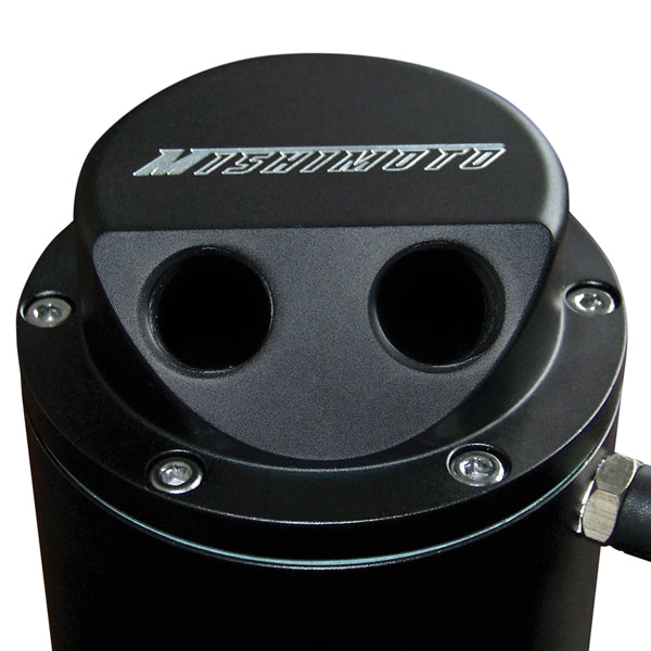 Mishimoto Black Oil Catch Can - MMOCC-RB by Mishimoto - angle view