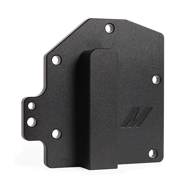 Mishimoto 2015+ Ford Mustang GT RHD Oil Cooler Block-Off Plate - Black - MMOCP-MUS8-15