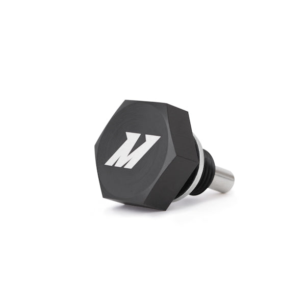 Mishimoto Magnetic Oil Drain Plug M12 x 1.25 Black - MMODP-12125B by Mishimoto - angle view