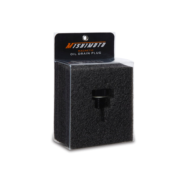 Mishimoto Magnetic Oil Drain Plug M18 x 1.5 Black - MMODP-1815B for 1997-2013 Porsche Boxster - detail view