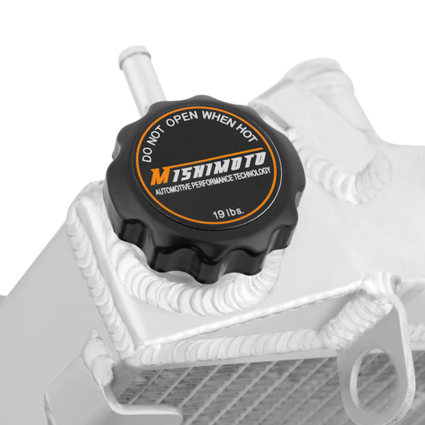 Mishimoto 06-09 Suzuki LTR450 Aluminum Radiator - MMPS-LTR450-06 for 2006-2009 Suzuki LT-R450 QuadRacer - detail view