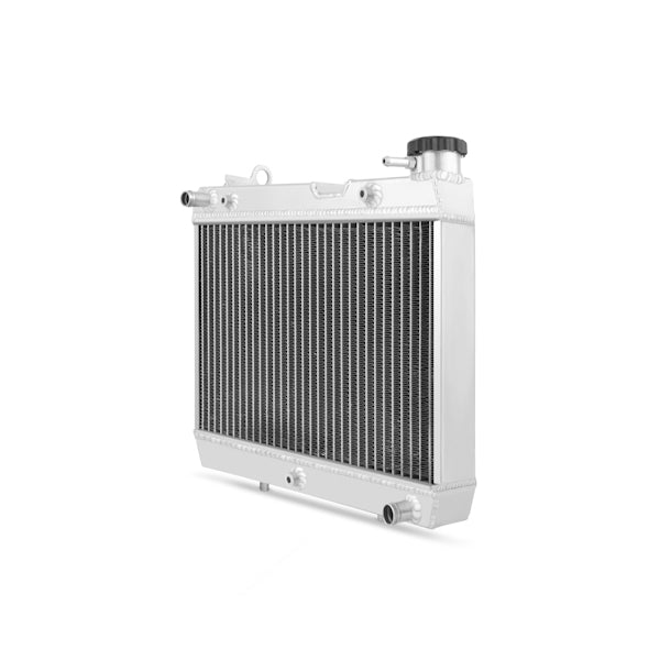 Mishimoto 04-09 Honda TRX450R Aluminum Radiator - MMPS-TRX450R-04 for 2004-2009 Honda TRX450R - installed view
