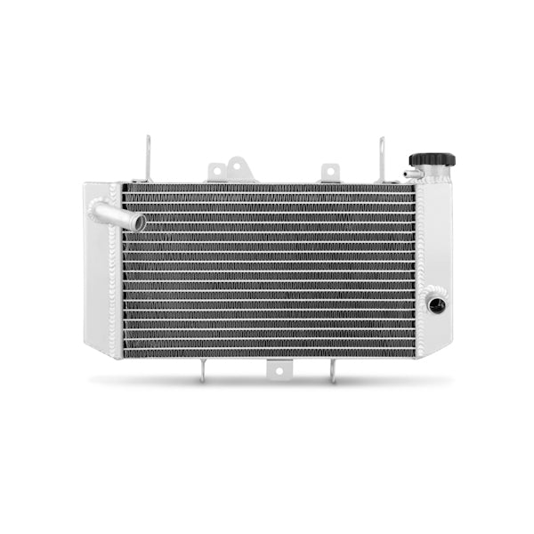 Mishimoto 09-13 Yamaha YFZ450R Aluminum Radiator - MMPS-YFZ450R-09 for 2009-2013 Yamaha YFZ450R Raptor - installed view
