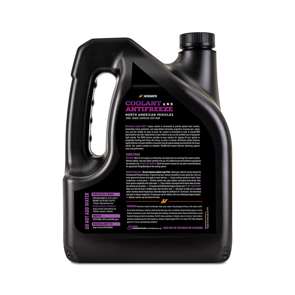Mishimoto Liquid Chill EG Coolant, North American Vehicles, Purple - MMRA-LC-EG-PR for 1992-1995 Honda Civic - installed view