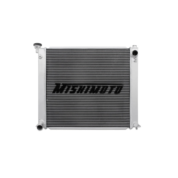 Mishimoto 90-96 Nissan 300ZX Turbo Manual Aluminum Radiator - MMRAD-300ZX-90T for 1989-1996 Nissan 300ZX - installed view