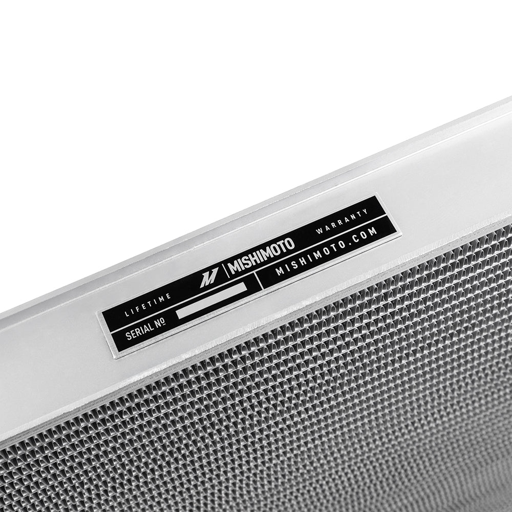 Mishimoto 03-06 Nissan 350Z X-Line Performance Aluminum Radiator - MMRAD-350Z-03X for 2003-2006 Nissan 350Z - angle view