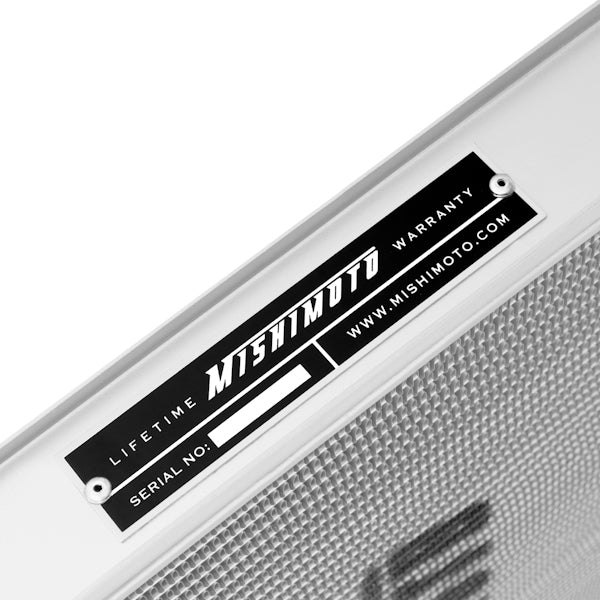 Mishimoto 91-99 Mitsubishi 3000GT Turbo Manual Aluminum Radiator - MMRAD-3KGT-91 for 1991-1996 Dodge Stealth - side view