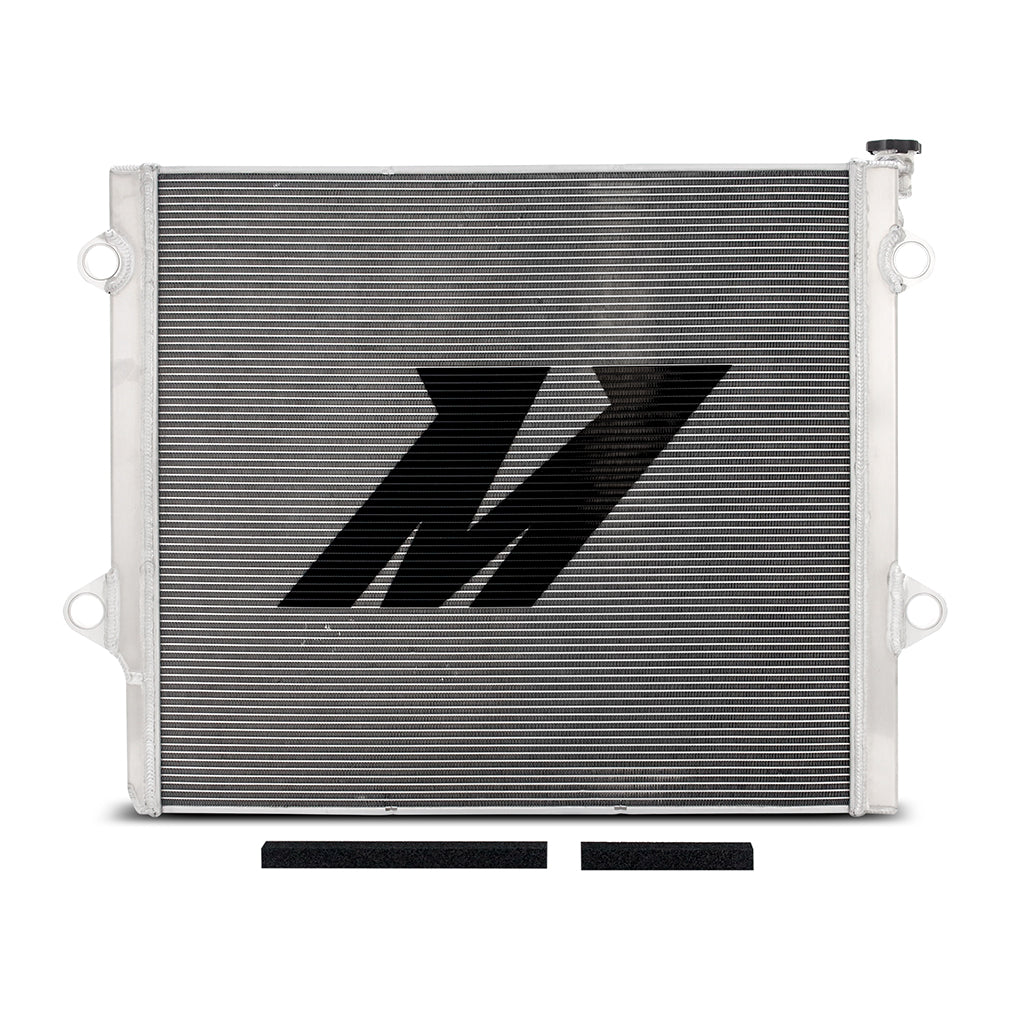 Mishimoto 03-09 Toyota 4-Runner / GX470 4.7L Performance Aluminum Radiator - MMRAD-4RUN-03 for 2003-2009 Lexus GX - side view