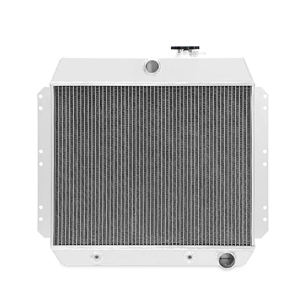 Mishimoto 50-54 Chevrolet Bel-Air X-Line Aluminum Radiator - MMRAD-BEL-50X for 1950-1954 Chevrolet Bel Air - angle view
