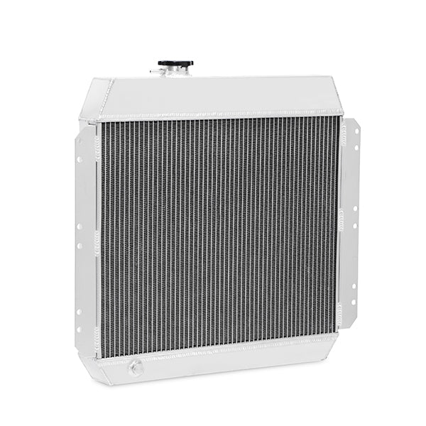 Mishimoto 50-54 Chevrolet Bel-Air X-Line Aluminum Radiator - MMRAD-BEL-50X for 1950-1954 Chevrolet Bel Air - installed view