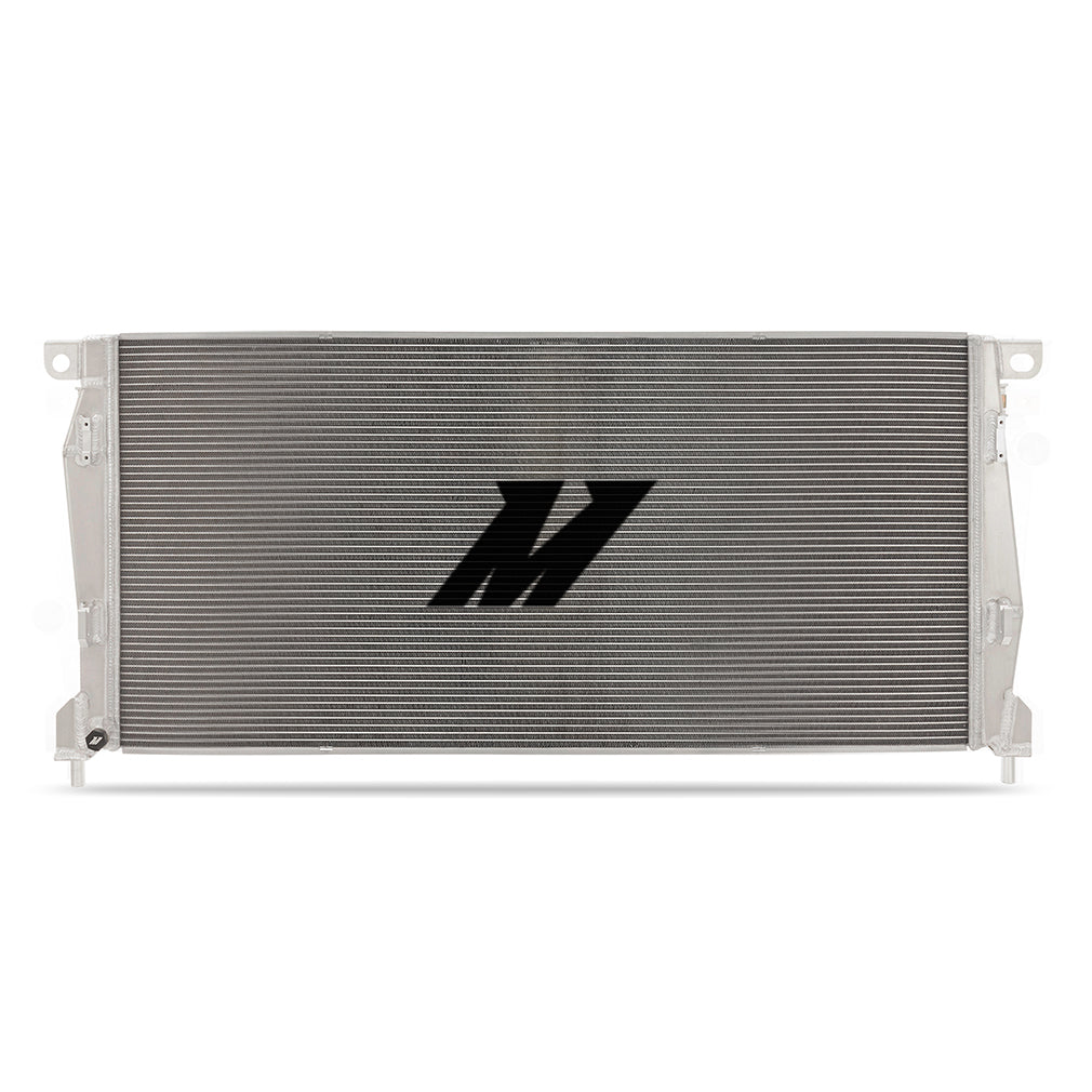 Mishimoto 2021+ Ford Bronco 2.3L/2.7L Performance Aluminum Radiator - MMRAD-BR-21 for 2021-2025 Ford Bronco - angle view