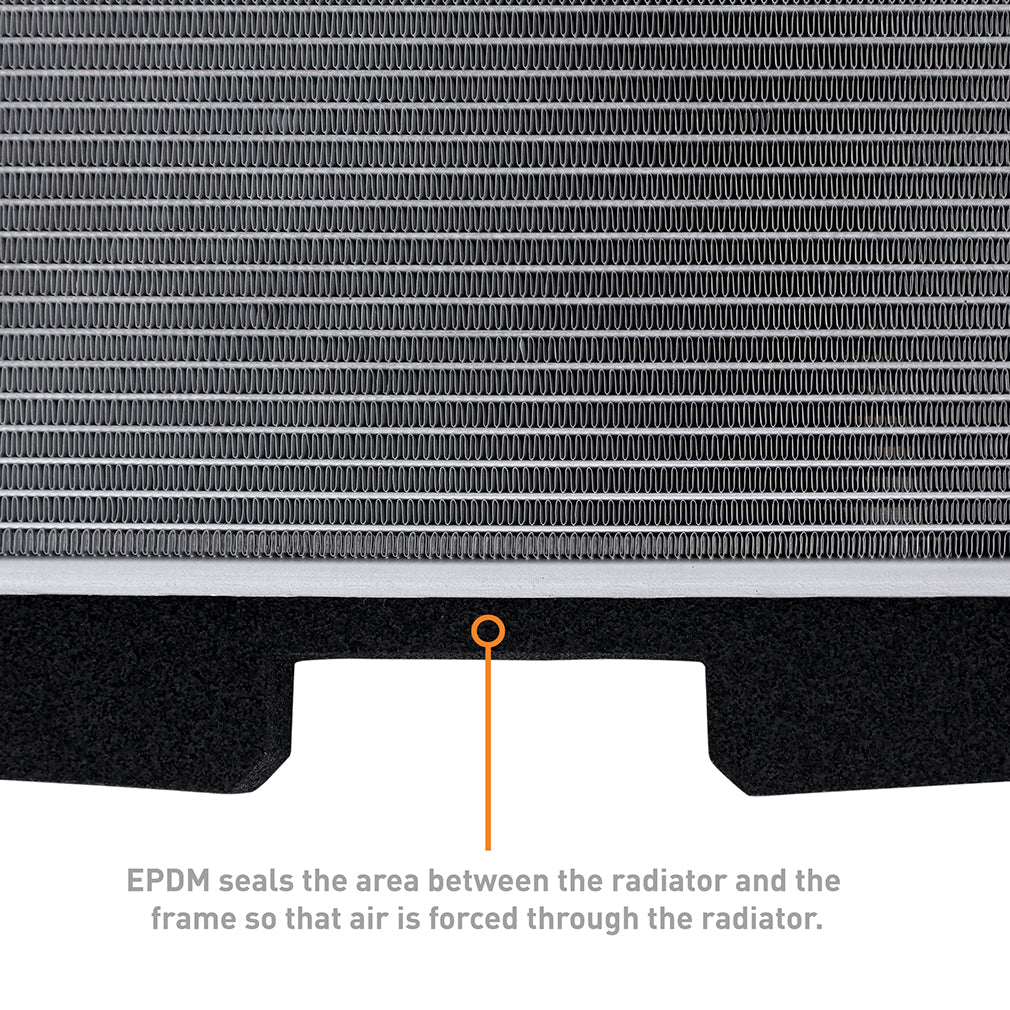 Mishimoto 2022+ Subaru BRZ / Toyota GR86 H4 2.4L Performance Aluminum Radiator - MMRAD-BRZ-22 for 2022-2025 Subaru BRZ - clos