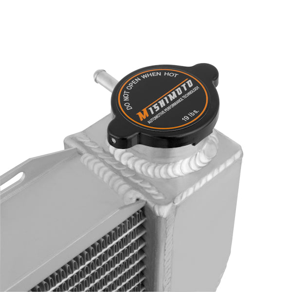 Mishimoto Universal Dual Pass Race Radiator 27x19x3 Inches Aluminum Radiator - MMRAD-DBP-26 by Mishimoto - alternate view