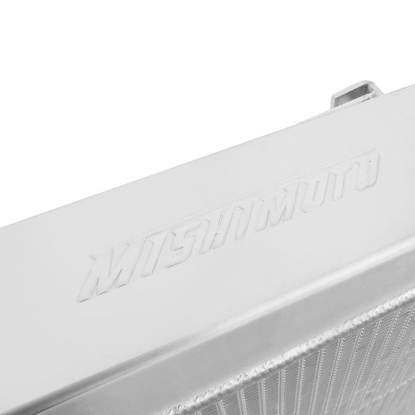 Mishimoto 01-05 Chevrolet/GMC 6.6L Duramax Radiator - MMRAD-DMAX-01 for 2001-2005 Chevrolet Silverado 2500 - side view