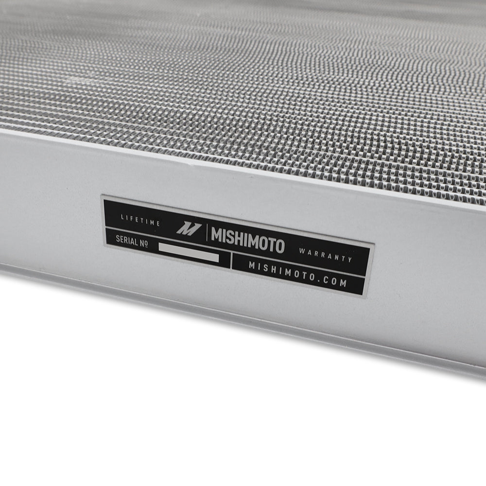 Mishimoto 17-19 Chevrolet/GMC 6.6 L5p Duramax Radiator - MMRAD-DMAX-17 for 2017-2019 Chevrolet Silverado 2500 - side view