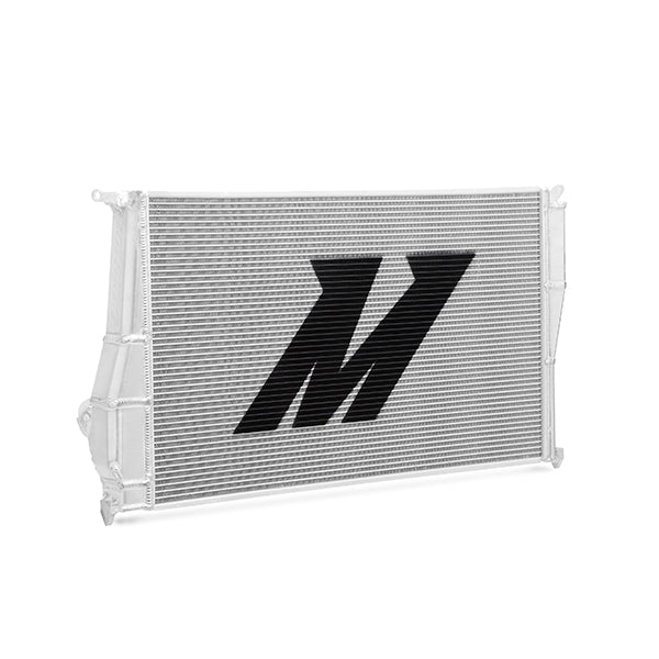 Mishimoto 2006-2013 BMW 335i/135i (Manual) Performance Aluminum Radiator - MMRAD-E90-07 for 2007-2013 BMW 3 Series - installe