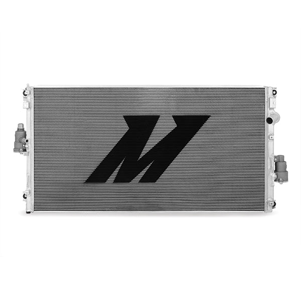 Mishimoto Ford 2011-2016 6.7L Powerstroke Aluminum Secondary Radiator - MMRAD-F2D-11S for 2011-2016 Ford F 250 - angle view