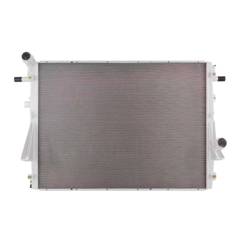 Mishimoto 11-16 Ford 6.7L Powerstroke Aluminum Primary Radiator - MMRAD-F2D-11V2 for 2011-2016 Ford F 250 - close-up