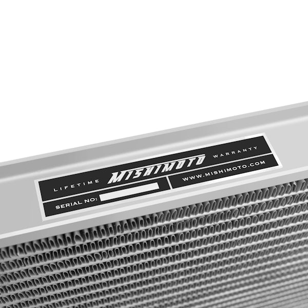 Mishimoto 93-95 Mazda RX-7 Performance Aluminum Radiator - MMRAD-FD-93 for 1993-1995 Mazda RX 7 - side view
