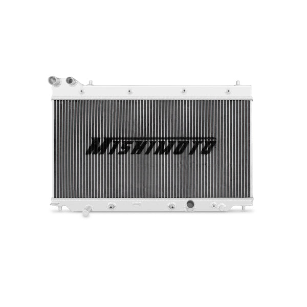 Mishimoto 07-08 Honda Fit/02-08 Jazz Performance Aluminum Radiator - MMRAD-FIT-07 for 2007-2008 Honda Fit - angle view