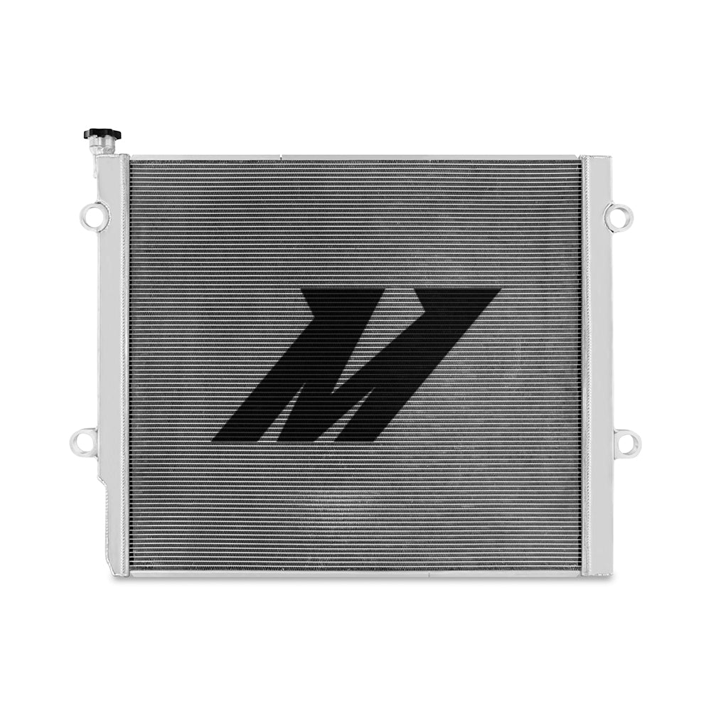 Mishimoto 07-14 Toyota FJ Cruiser Aluminum Performance Radiator - MMRAD-FJ-07 for 2007-2014 Toyota FJ Cruiser - angle view