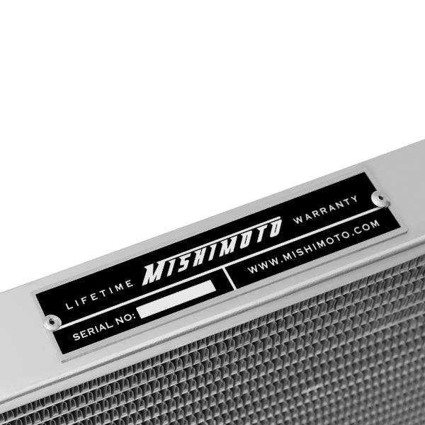 Mishimoto 03-06 Infiniti G35 Manual Aluminum Radiator - MMRAD-G35-03 for 2003-2007 INFINITI G - close-up