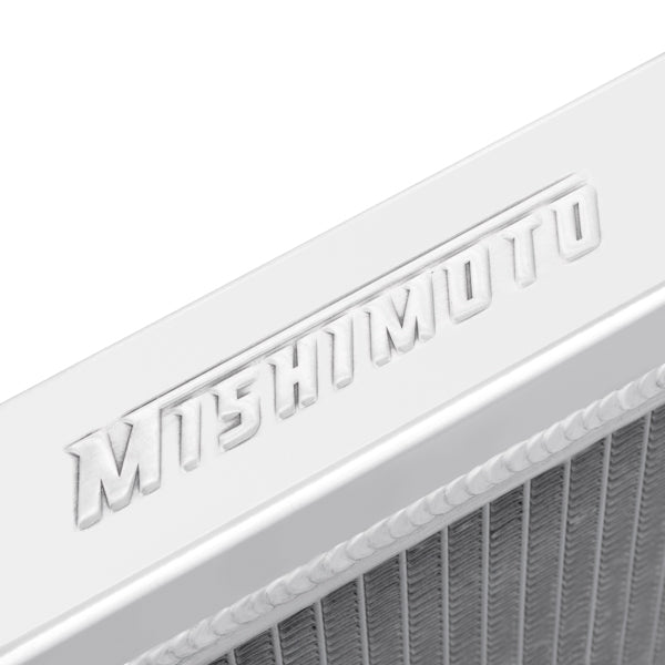 Mishimoto 99-02 Volkswagen Golf Manual Aluminum Radiator - MMRAD-GLF-99 for 1999-2006 Volkswagen Golf - close-up