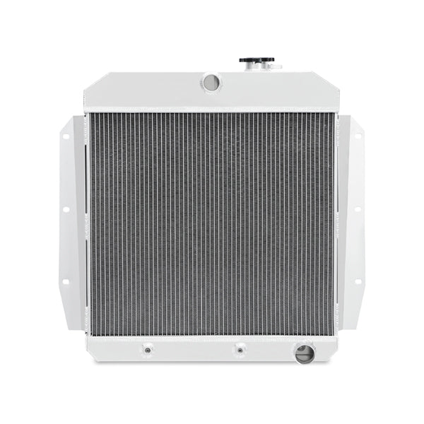 Mishimoto 55-59 GM 3100 Series X-Line Aluminum Radiator - MMRAD-GMT-55X for 1955-1957 Chevrolet Truck - angle view