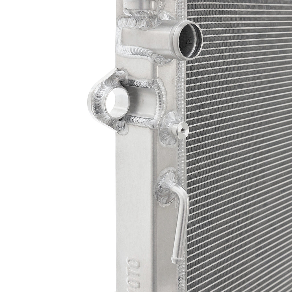 Mishimoto 10-23 Lexus GX460 4.6L Performance Aluminum Radiator - MMRAD-GX460-10 for 2010-2023 Lexus GX - installed view