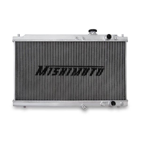 Mishimoto 94-01 Acura Integra Manual Aluminum Radiator - MMRAD-INT-94 for 1994-2001 Acura Integra - close-up