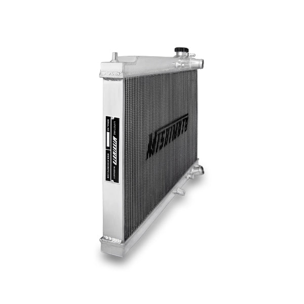 Mishimoto 94-01 Acura Integra Manual Aluminum Radiator - MMRAD-INT-94 for 1994-2001 Acura Integra - package contents