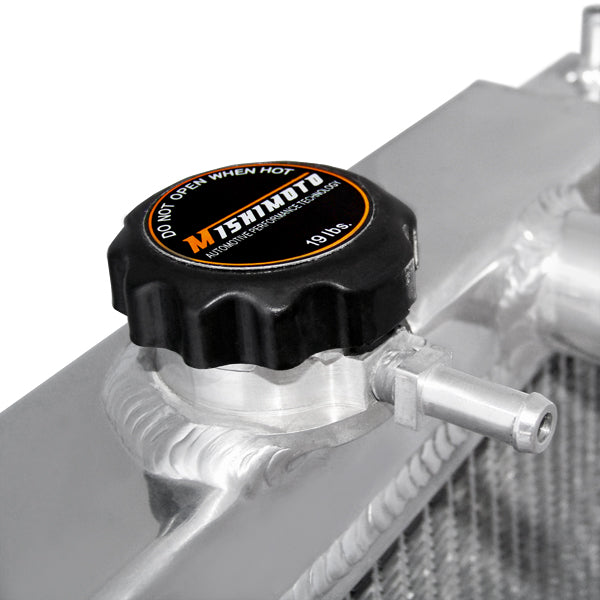 Mishimoto 94-01 Acura Integra Manual Aluminum Radiator - MMRAD-INT-94 for 1994-2001 Acura Integra - additional view