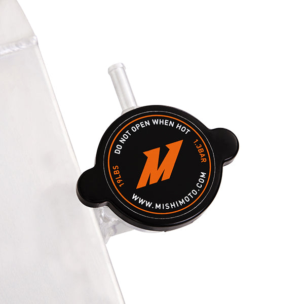 Mishimoto 58-84 Toyota Land Cruiser FJ40 Aluminum Radiator - MMRAD-LCR-58X for 1975-1984 Toyota Land Cruiser - detail view