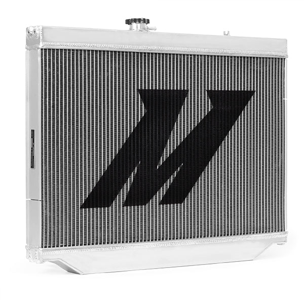 Mishimoto Toyota Land Cruiser J100 Performance Radiator 1998-2007 - MMRAD-LCR-98 for 1998-2007 Toyota Land Cruiser - angle vi