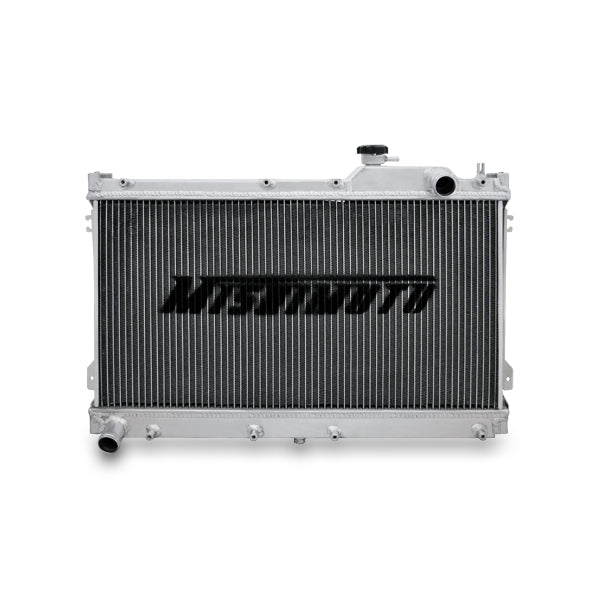 Mishimoto 90-97 Mazda Miata Manual Aluminum Radiator - MMRAD-MIA-90 for 1990-1997 Mazda Miata - close-up