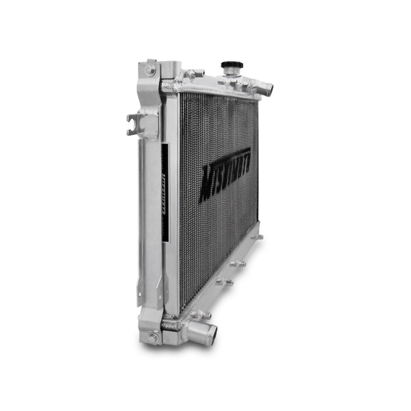 Mishimoto 90-97 Mazda Miata Manual Aluminum Radiator - MMRAD-MIA-90 for 1990-1997 Mazda Miata - alternate view