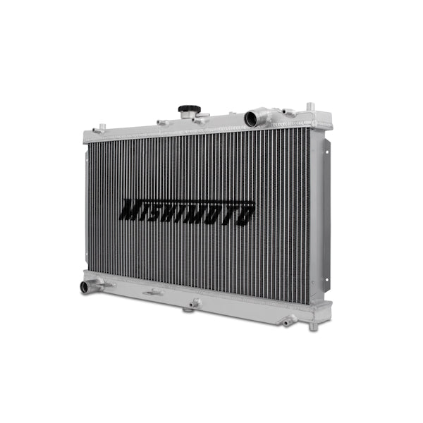 Mishimoto 99-05 Mazda Miata Manual Aluminum Radiator - MMRAD-MIA-99 for 1999-2005 Mazda Miata - detail view