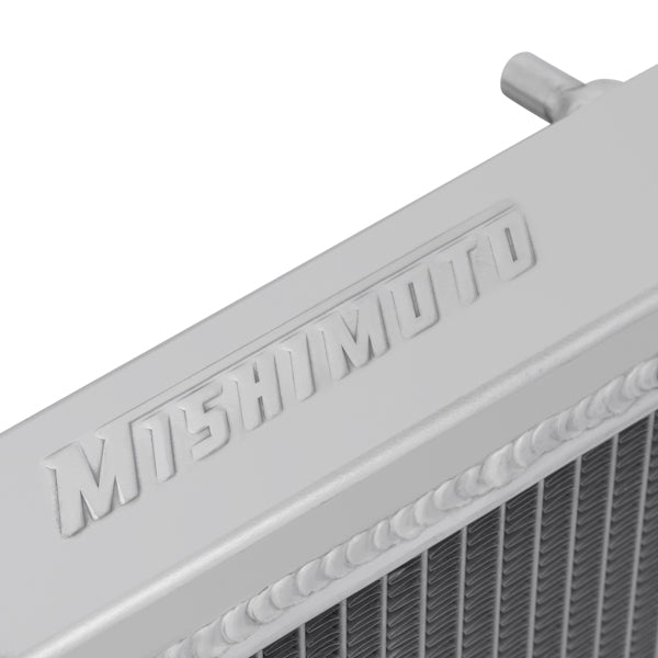 Mishimoto 99-05 Mazda Miata Manual Aluminum Radiator - MMRAD-MIA-99 for 1999-2005 Mazda Miata - close-up