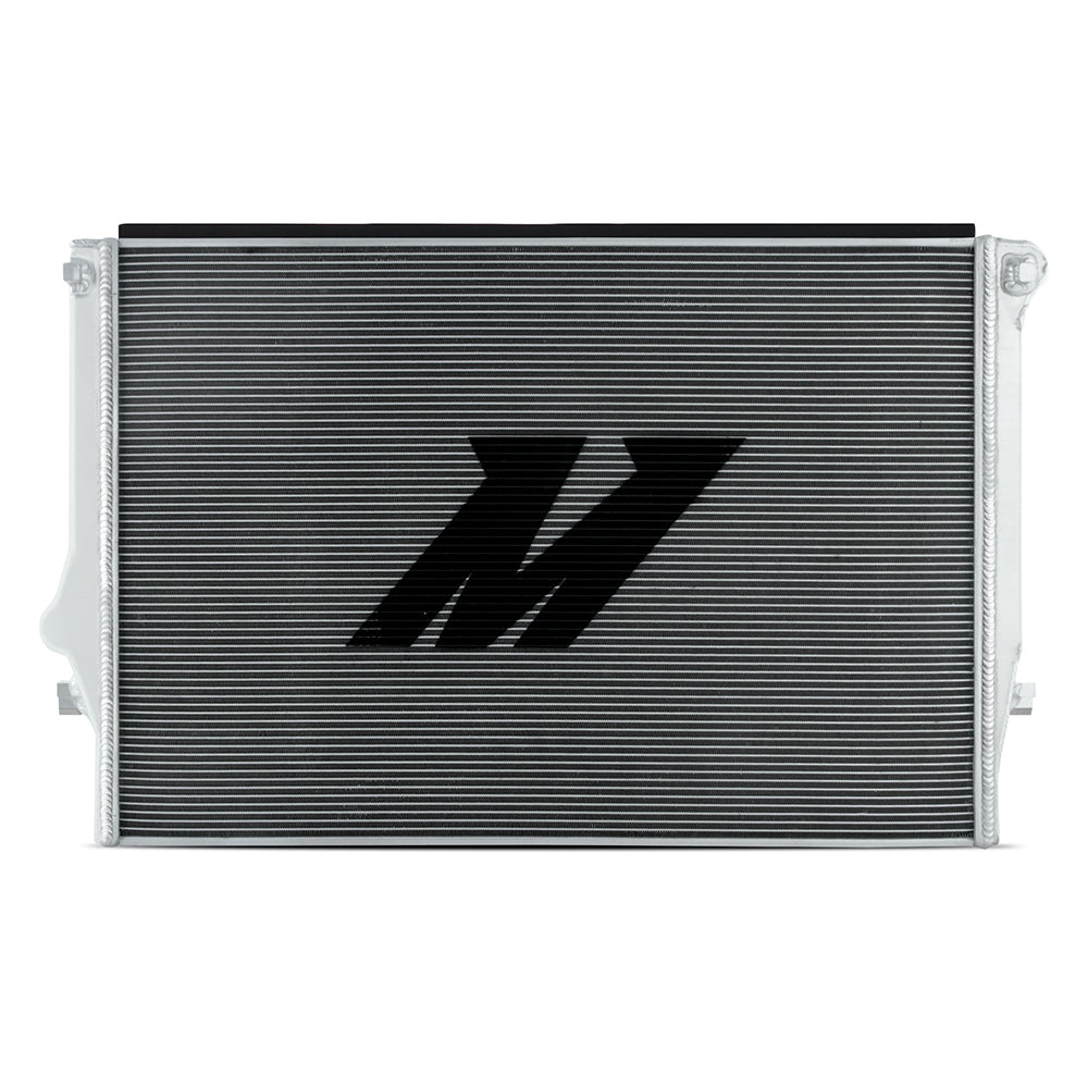Mishimoto 2015+ Volkswagen/Audi MK7 Aluminum Radiator - MMRAD-MK7-15 for 2015-2021 Audi TT - installed view