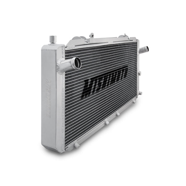 Mishimoto 90-97 Toyota MR2 Turbo Manual Aluminum Radiator - MMRAD-MR2-90 for 1991-1995 Toyota MR2 - installed view