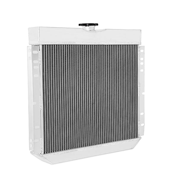 Mishimoto 67-69 Ford Mustang X-Line Performance Aluminum Radiator - MMRAD-MUS-67X for 1967-1969 Ford Mustang - installed view