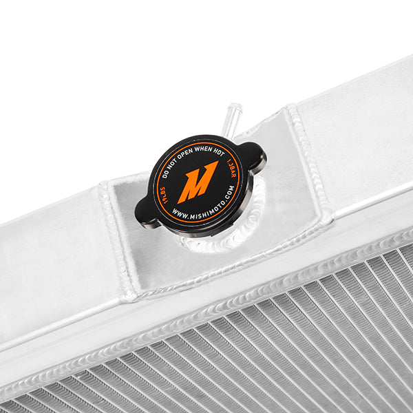 Mishimoto 67-69 Ford Mustang X-Line Performance Aluminum Radiator - MMRAD-MUS-67X for 1967-1969 Ford Mustang - close-up